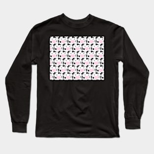 Cute Cow Pattern Long Sleeve T-Shirt